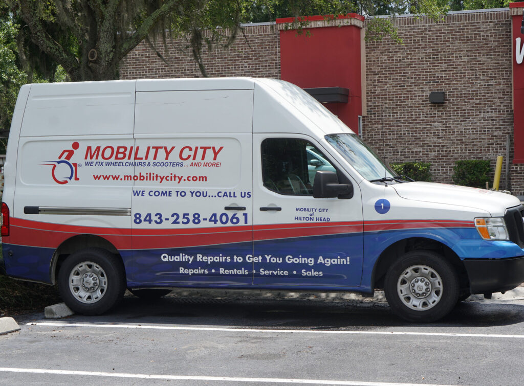 Mobility City of Hilton Head Service Van